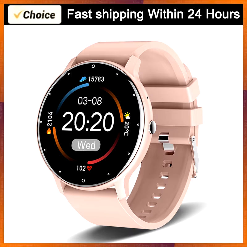 LIGE 2026 Smartwatch für Damen und Herren - Fitnessuhr mit Herzfrequenzmesser, wasserdicht, kompatibel mit Android und iOS, das perfekte Geschenk für aktive Lifestyle!