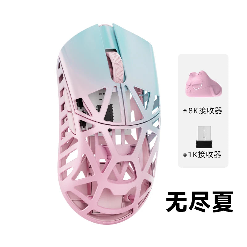 Wlmouse Beast X Max Wireless Mouse PAW3950HS Sensor Magnesium Alloy 8K FPS Gaming Mouse Lightweight Gaming Accessories Customize