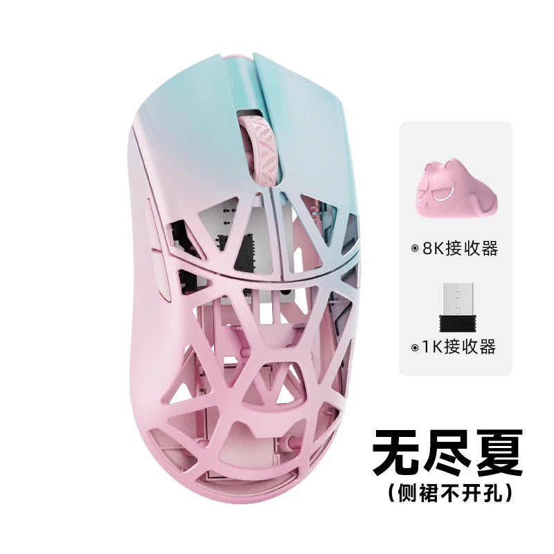 Wlmouse Beast X Max Wireless Mouse PAW3950HS Sensor Magnesium Alloy 8K FPS Gaming Mouse Lightweight Gaming Accessories Customize