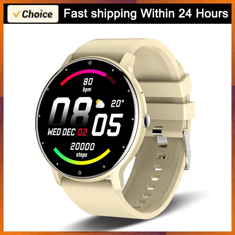 LIGE 2026 Smartwatch für Damen und Herren - Fitnessuhr mit Herzfrequenzmesser, wasserdicht, kompatibel mit Android und iOS, das perfekte Geschenk für aktive Lifestyle!