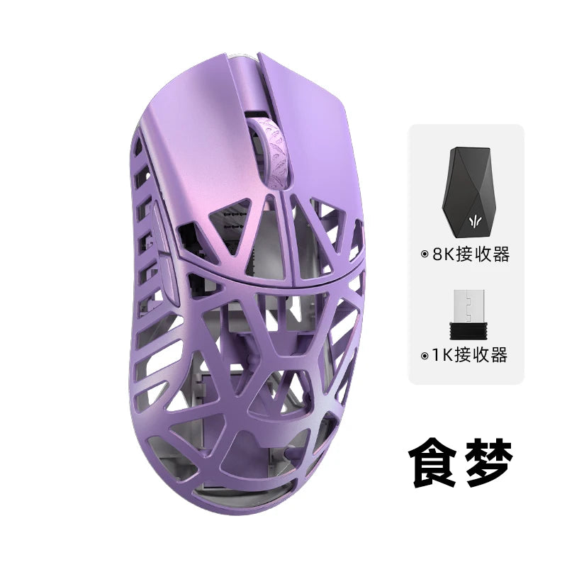 Wlmouse Beast X Max Wireless Mouse PAW3950HS Sensor Magnesium Alloy 8K FPS Gaming Mouse Lightweight Gaming Accessories Customize
