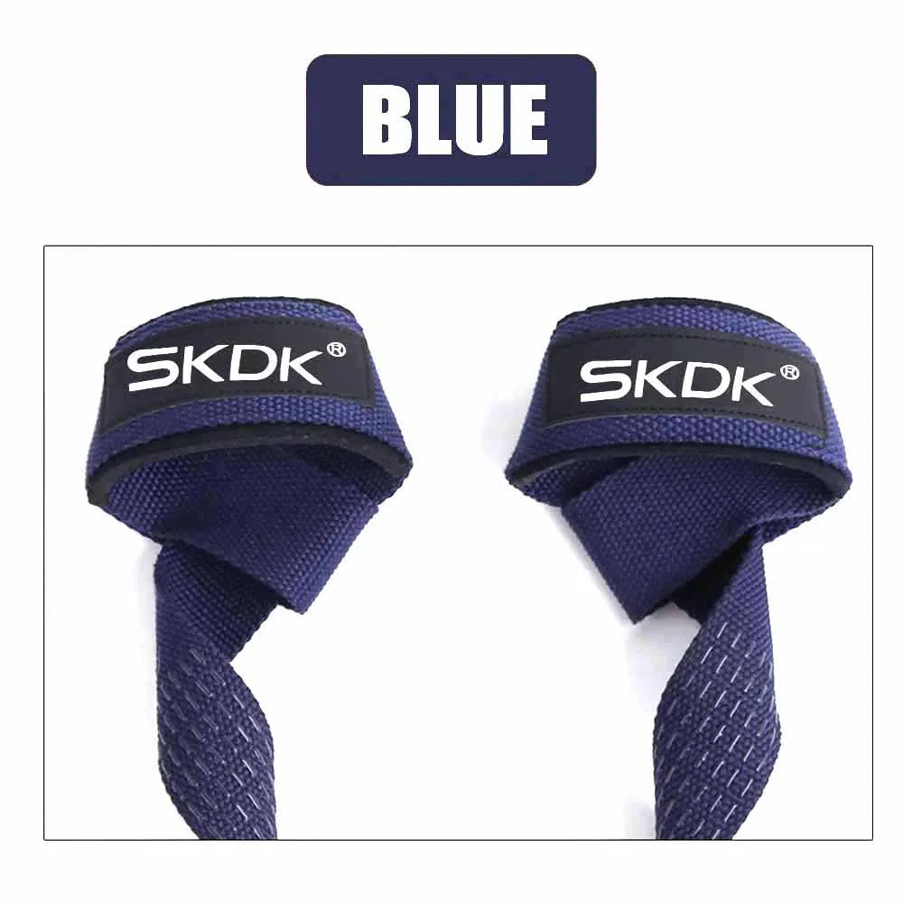 Muñequeras De Levantamiento De Pesas Para Entrenamiento De Fuerza, Correa Antideslizante Ajustable Para Gimnasio, Soporte De Muñeca, Banda De Agarre Deportiva, 2 Uds.