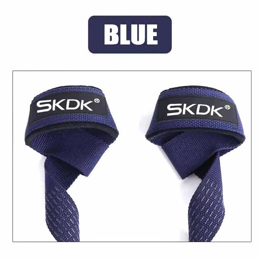 Muñequeras De Levantamiento De Pesas Para Entrenamiento De Fuerza, Correa Antideslizante Ajustable Para Gimnasio, Soporte De Muñeca, Banda De Agarre Deportiva, 2 Uds.