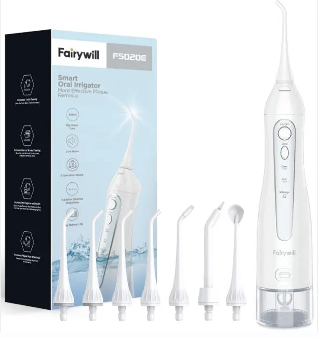 3 Modos De Agua Para 300 De Dientes, Irrigador De Agua, Recargable, Portátil, Para Uso Dental