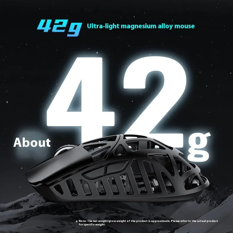 Wlmouse Beast X Max Wireless Mouse PAW3950HS Sensor Magnesium Alloy 8K FPS Gaming Mouse Lightweight Gaming Accessories Customize