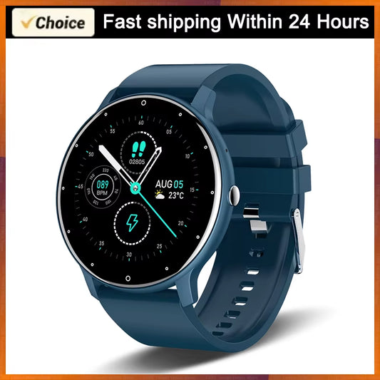 LIGE 2026 Smartwatch für Damen und Herren - Fitnessuhr mit Herzfrequenzmesser, wasserdicht, kompatibel mit Android und iOS, das perfekte Geschenk für aktive Lifestyle!